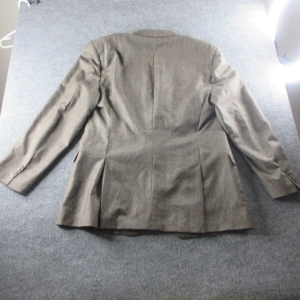 Brooks Brothers Blazer Men 52 Brown Madison Ermenegildo Zegna Wool Sport Coat
